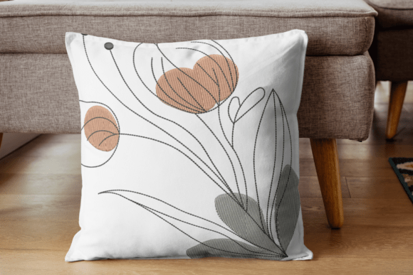Abstract Petals Embroidery Design Digital File Review