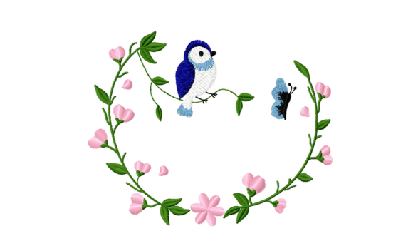 Bird and Butterfly Floral Embroidery: A Review for Personalized Gift Makers