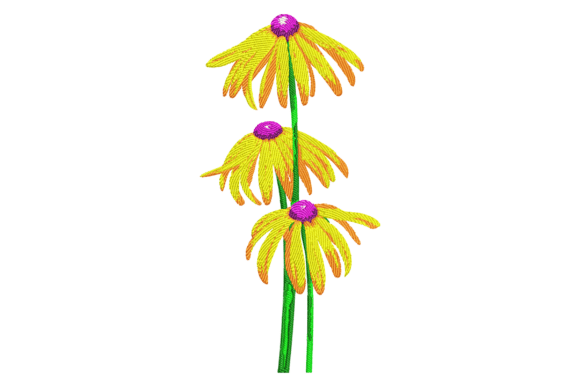 Black Eyed Susan Flowers Embroidery Design: A Review for Gift Makers