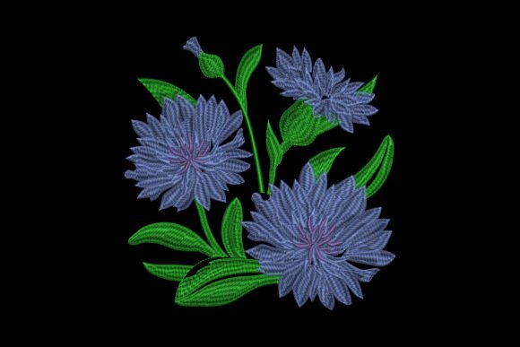 Blue Bloom Harmony: A Designerβs Review for Apparel Embroidery