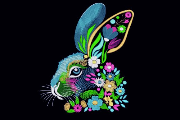 Bunny Face Embroidery Design Review for Apparel Makers