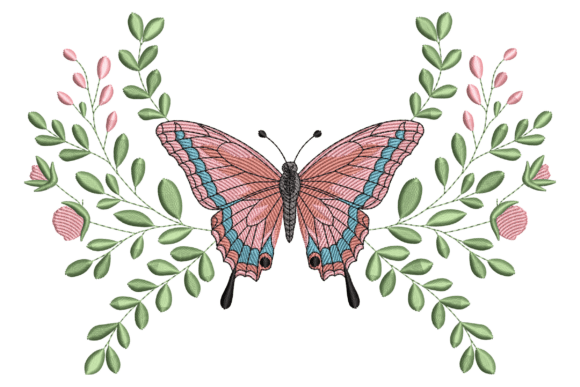 Butterfly with Floral: A Designer’s Real-World Embroidery Review