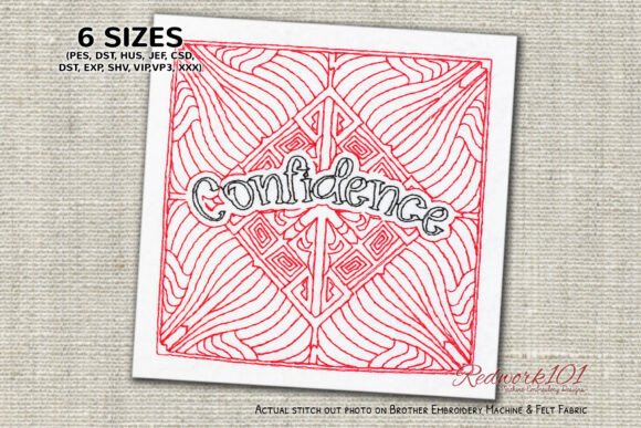 Confidence Redwork Mandala: A Seasonal Embroidery Staple