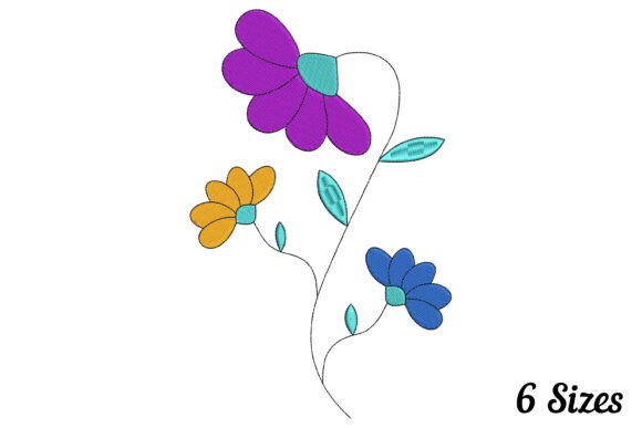 Cute Sweet Beautiful Flower Embroidery Design Review