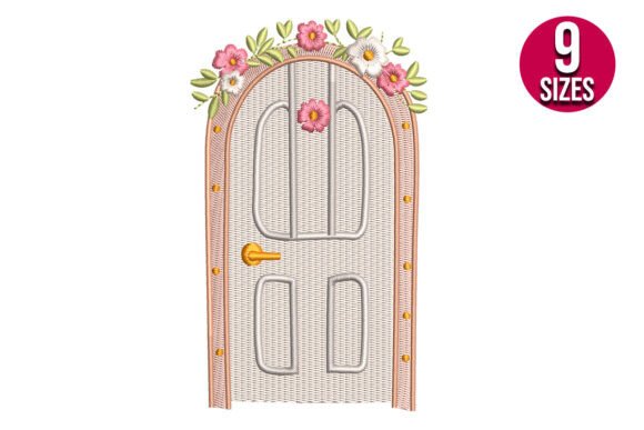 Floral Door Embroidery Review for Real Projects