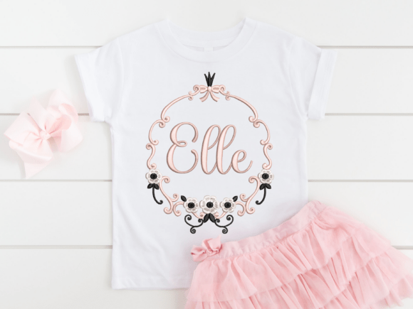 Floral Monogram Frame Machine Embroidery: A Seasonal Designer’s Review