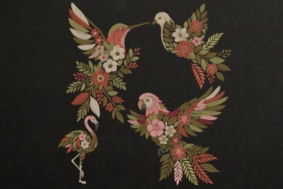 Floral Tropical Birds: A Seasonal Embroidery Review