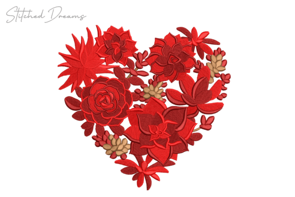 Heart of Flowers Embroidery Design: A Designer’s Review for Personalized Gifts