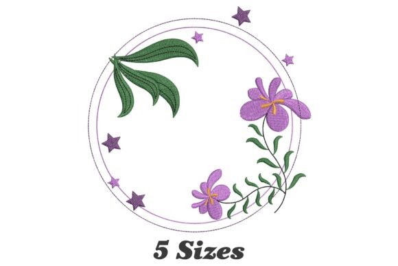 Iris Flower Circle Frame: A Designer’s Honest Review