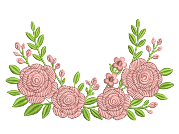 Rose Floral Embroidery Design Review